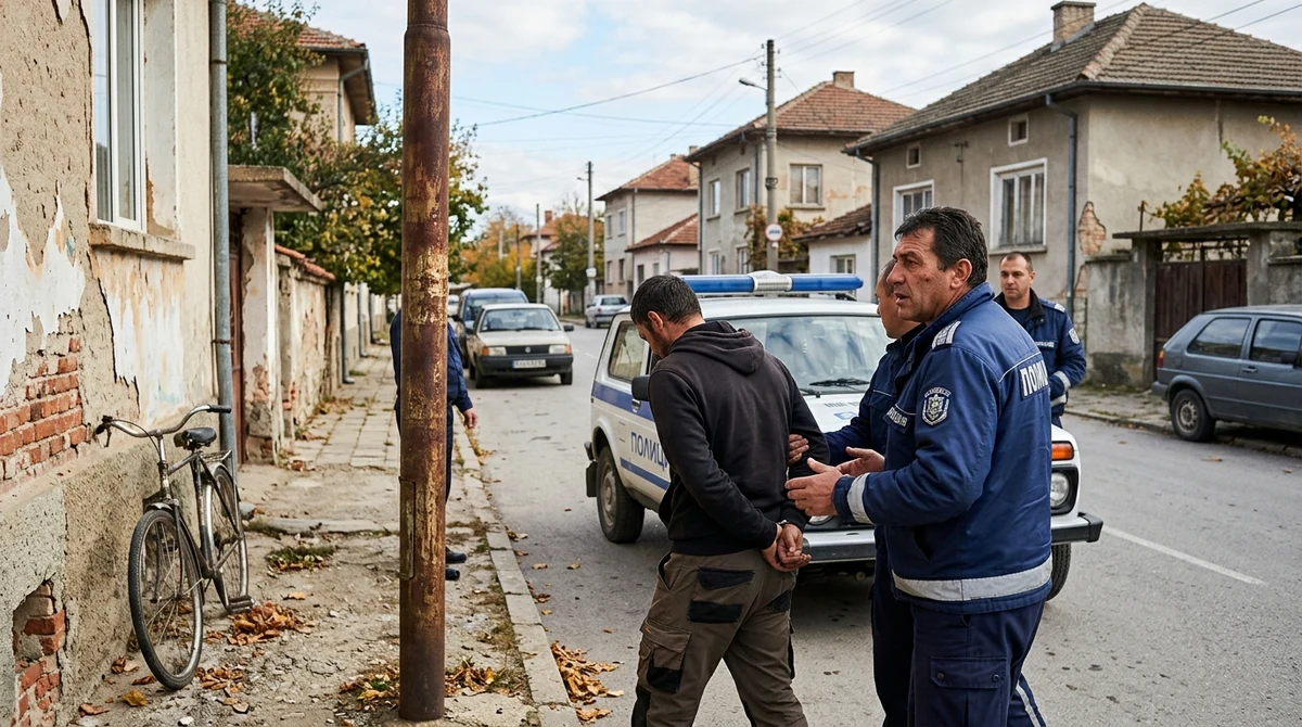 Спокойна улица в малък български град, неутрална илюстрация към разследването в Разлог.